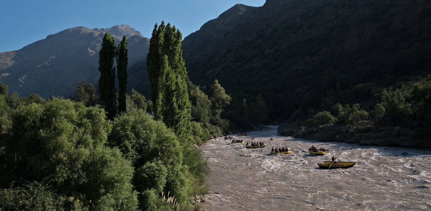 Canyoning Cajon del Maipo Andescampers Chile